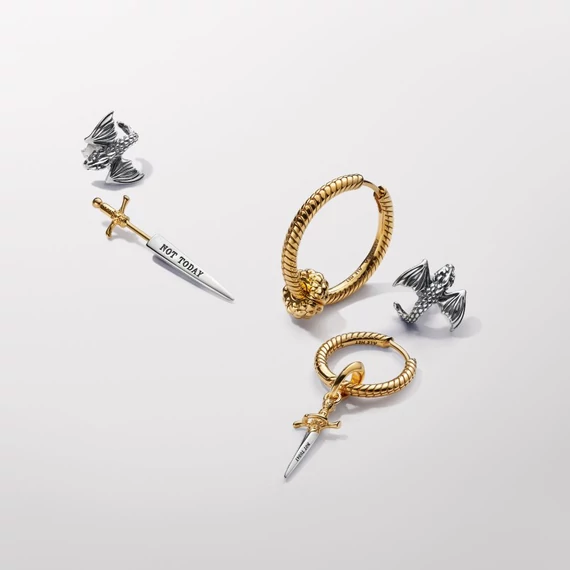 Pandora  - Trónok harca Tű függő charm - 763142C00
