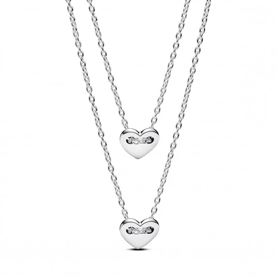 Pandora  - Örökkön örökké megosztható szív collier nyaklánc - 393207C00-45