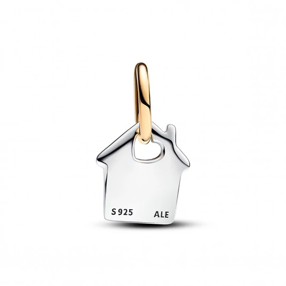 Pandora  - Kéttónusú nagyi háza függő charm - 763205C00