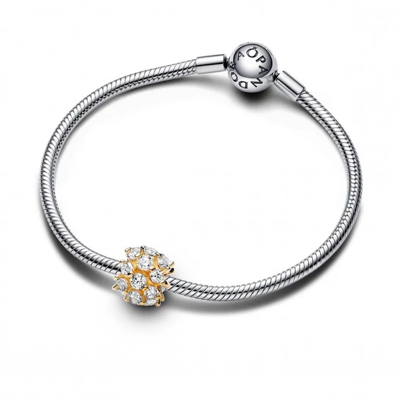 Pandora  -  Szikrázó kerek charm - 763234C01