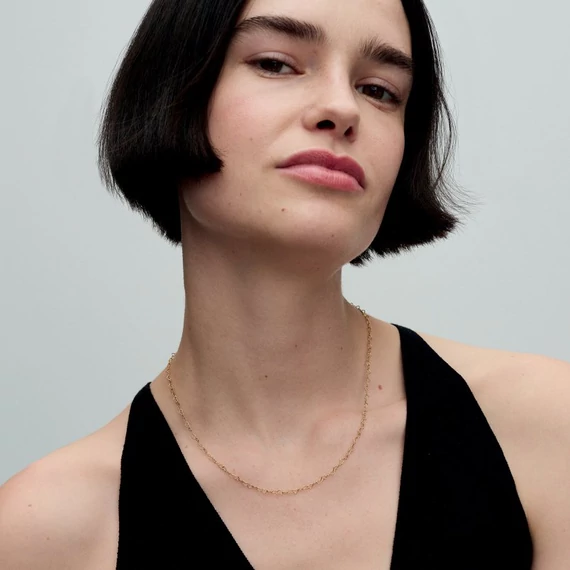 Pandora  - Összefonódó szívek collier nyaklánc - 363334C00-45