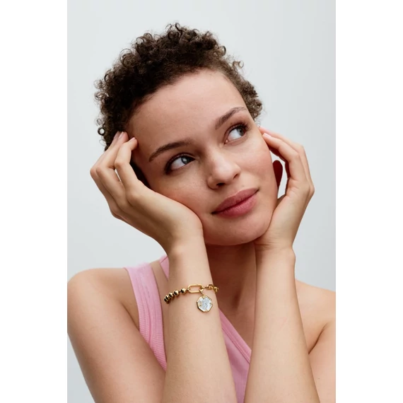 Pandora  - ME gyöngyházfényű pillangó medál charm - 763366C01