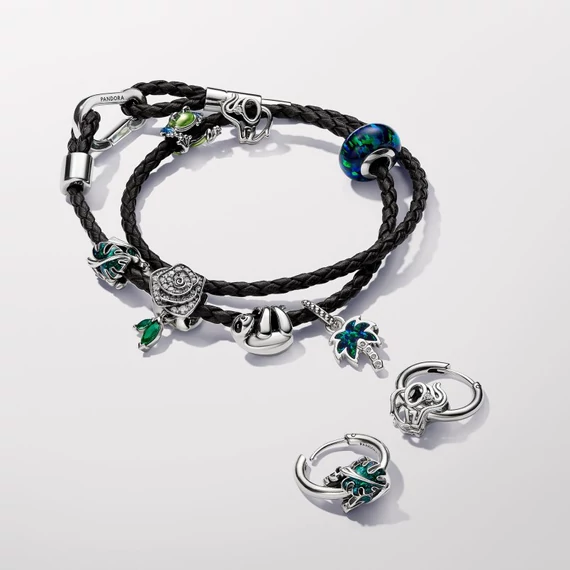 Pandora  - Opálfényű zöld charm - 791691C04