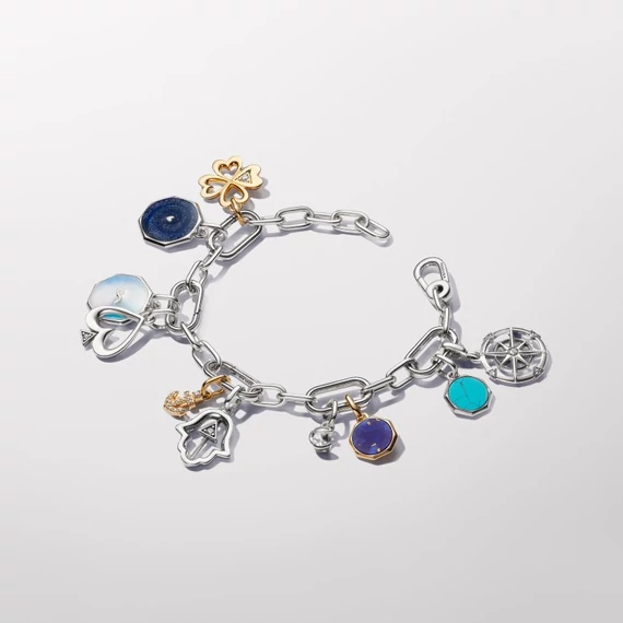 Pandora  - ME szikrázó hold mini függő charm - 793364C01
