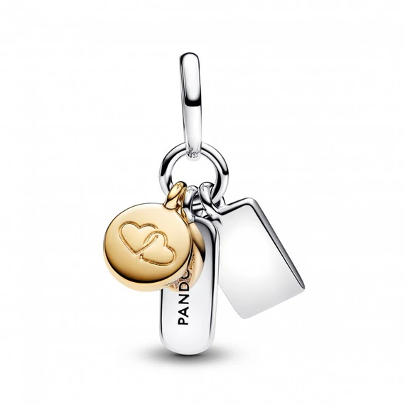 Pandora  - Barátság tripla függő charm - 763436C01