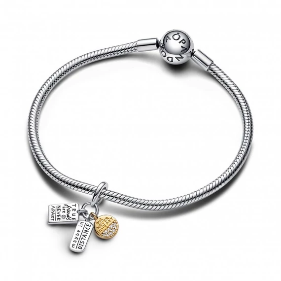 Pandora  - Barátság tripla függő charm - 763436C01