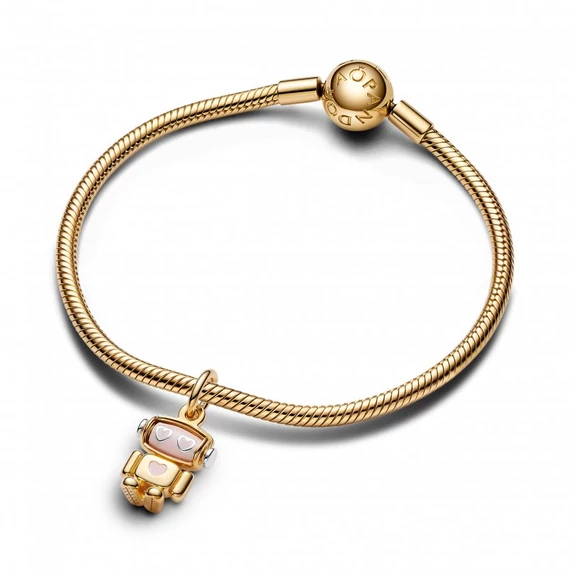 Pandora  - Forgatható arcú robot függő charm - 763441C01
