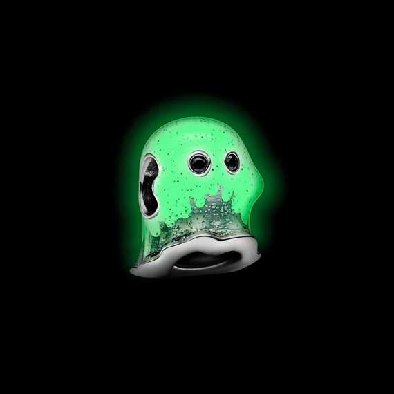 Pandora  - Foszforeszkáló Boo szellem charm - 793404C01