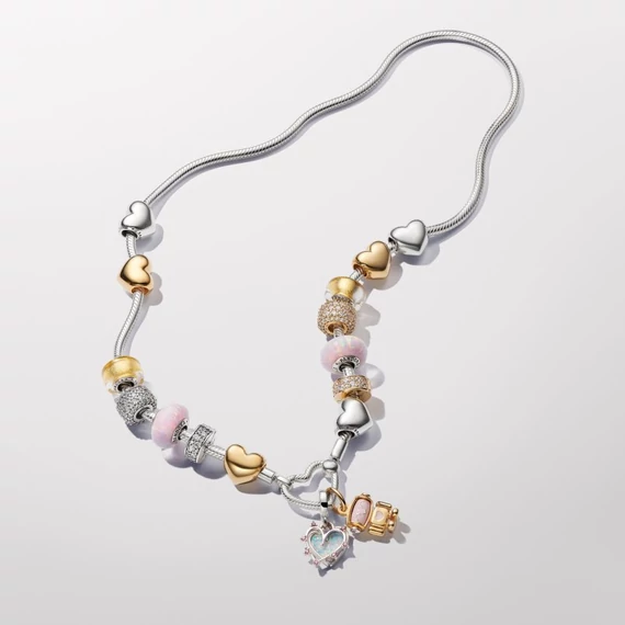 Pandora  - Légy szeretet gravírozható szív charm - 793439C00