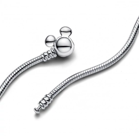 Pandora  - Disney Mickey Mouse kapcsos kígyólánc nyaklánc - 393529C00-45
