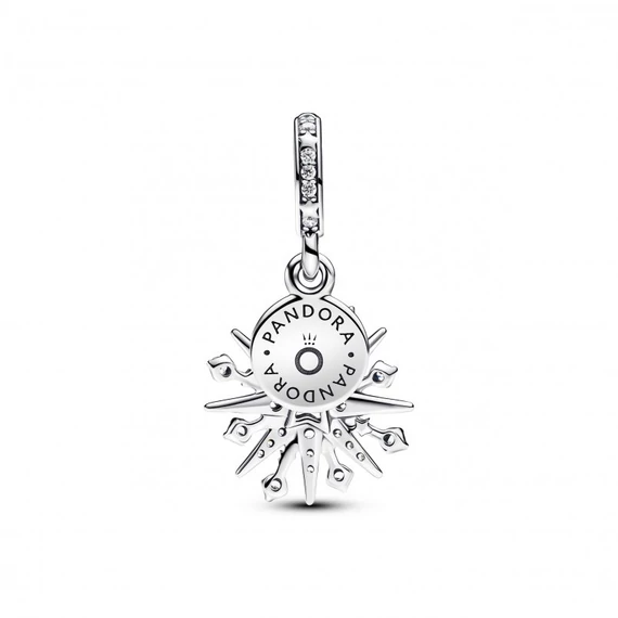 Pandora  - Szikrázó tüzijáték dupla függő charm - 793512C01