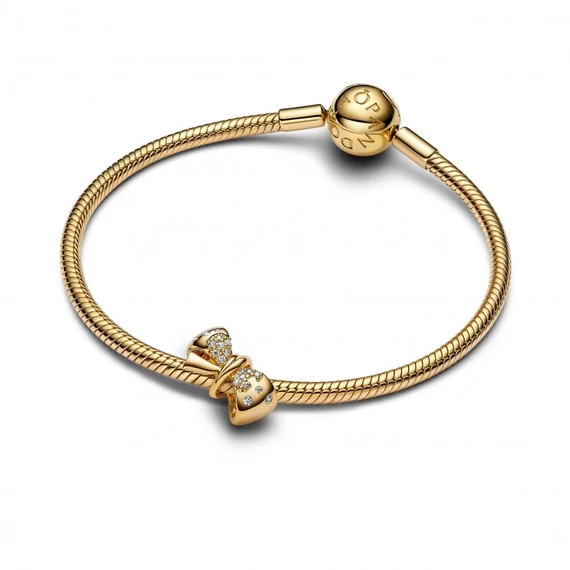 Pandora  - Szikrázó masni charm - 763442C01