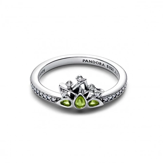 Pandora  - Disney Tiana hercegnő tiara gyűrű - 193653C01-56