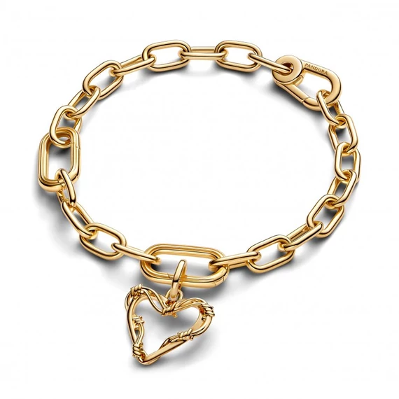 Pandora  - Szögesdrót szív függő charm - 762526C00