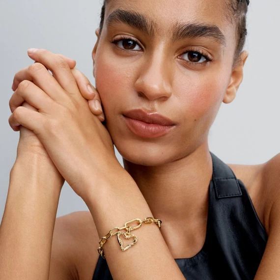 Pandora  - Szögesdrót szív függő charm - 762526C00