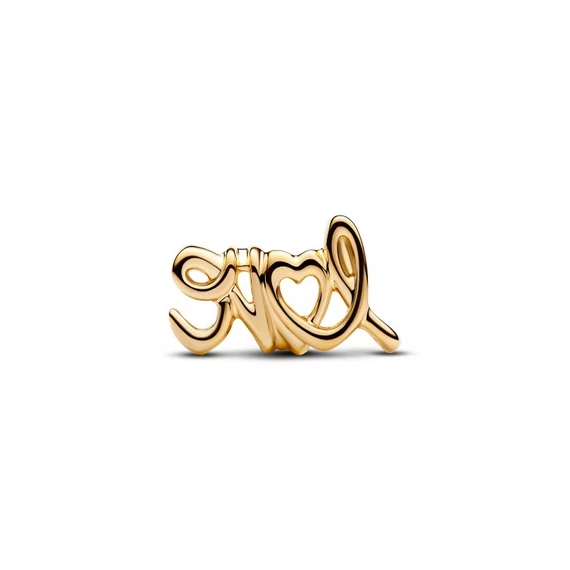 Pandora  - Írott betűs love felirat charm - 763055C00