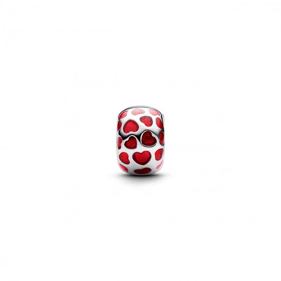 Pandora  - Szívek kerek klip charm - 793679C01