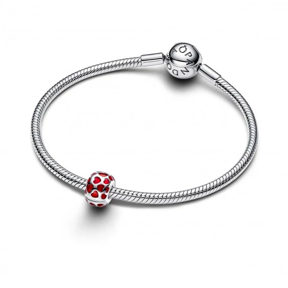 Pandora  - Szívek kerek klip charm - 793679C01