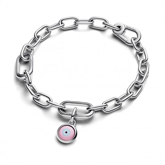 Pandora  - Gravírozható gonosz szem muranói üveg mini függő charm - 793693C00