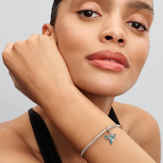Pandora  - Szitakötő dupla függő charm - 793745C01
