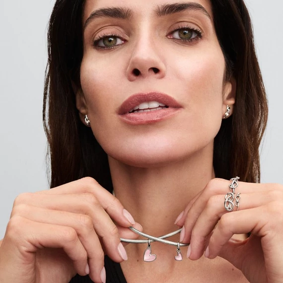 Pandora  - Megosztható anya és lánya függő charm - 793766C01