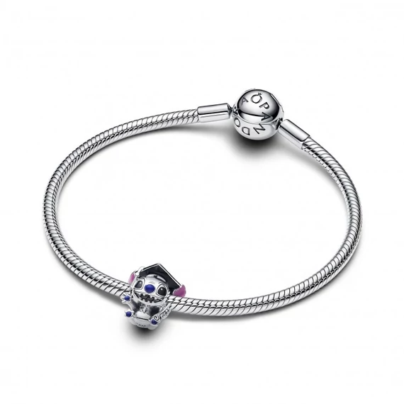 Pandora  - Disney Stitch ballagás/diplomaosztó charm - 793789C01