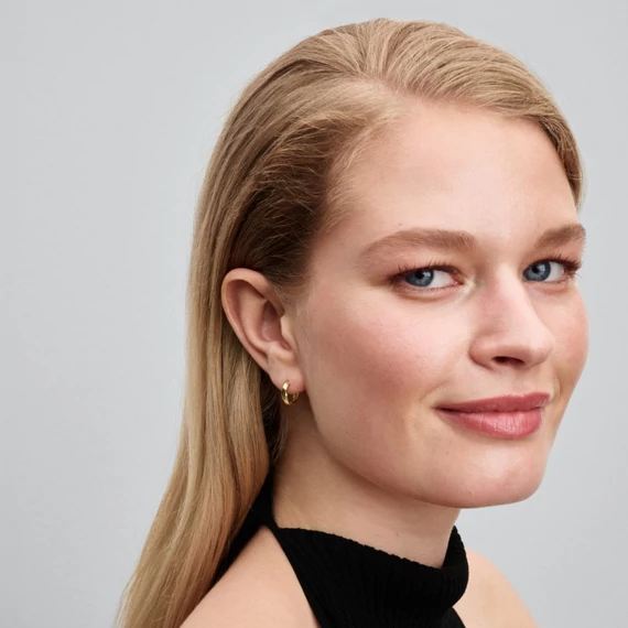 Pandora  - Csavart Huggie fülbevaló - 263871C00