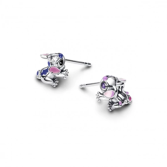 Pandora  - Disney Stitch és Angel gombfülbevaló - 293741C01