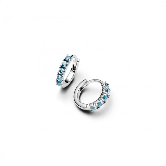 Pandora  - Világoskék Huggie fülbevaló - 293849C01