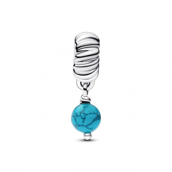 Pandora  - Türkizszínű függő charm - 793901C01