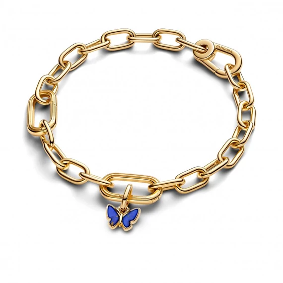 Pandora  - Kék pillangó mini függő charm - 763825C01