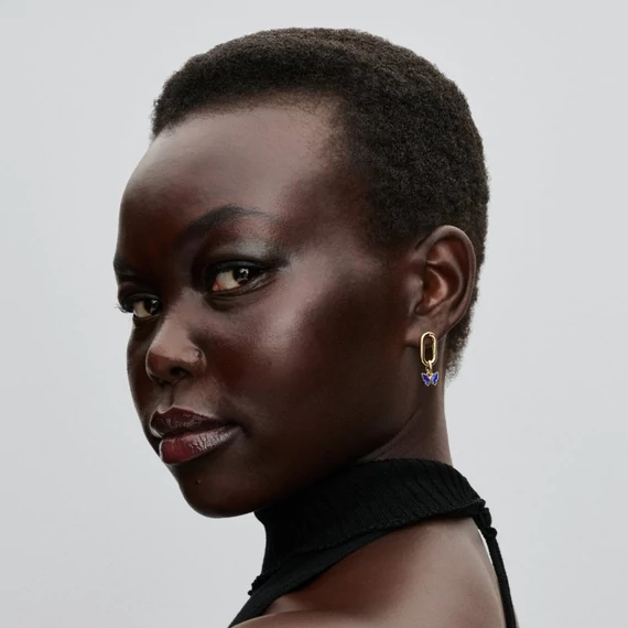 Pandora  - Kék pillangó mini függő charm - 763825C01