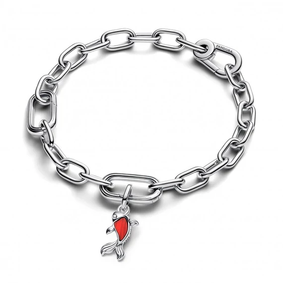 Pandora  - Piros muranói üveg koi hal mini függő charm - 793863C01