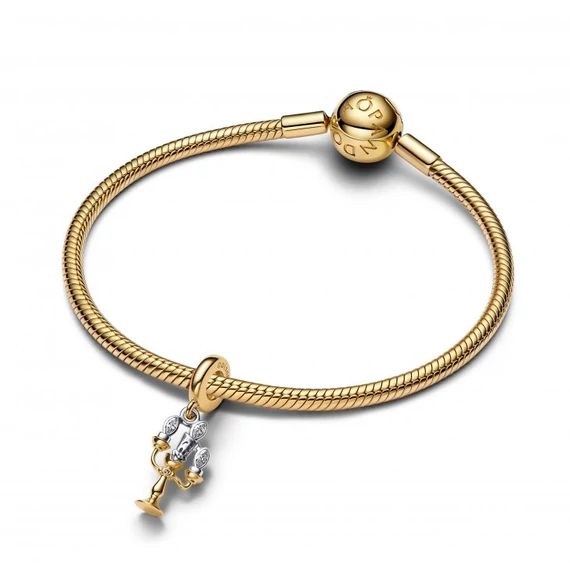 Pandora  - Disney Szépszég és a szörnyeteg Lumiere függő charm - 763985C01