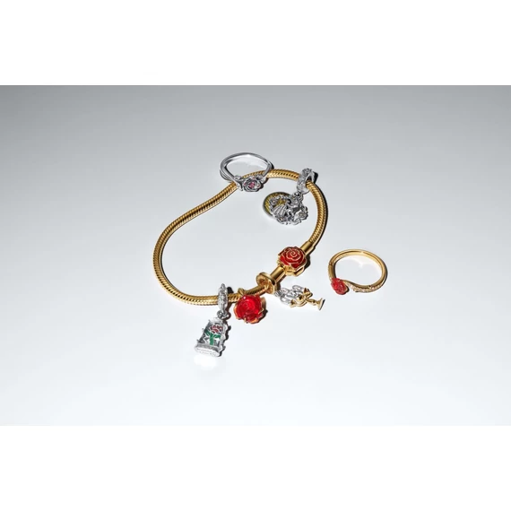 Pandora  - Disney Szépszég és a szörnyeteg Lumiere függő charm - 763985C01