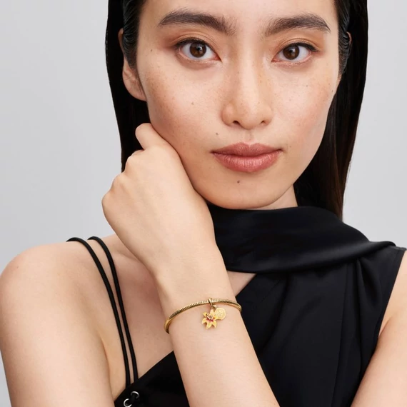 Pandora  -  Disney Aranyhaj és a nagy gubanc aranyvirág foszforeszkáló charm - 764020C01