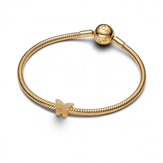 Pandora  - Texturált pillangó mini charm - 764046C00