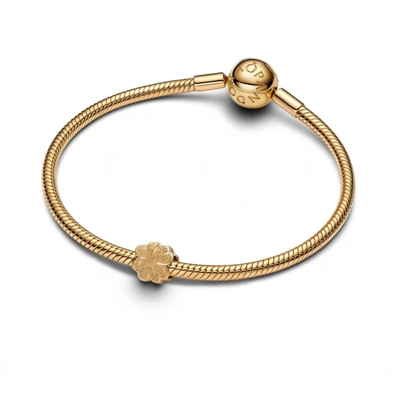 Pandora  - Texturált lóhere mini charm - 764047C00