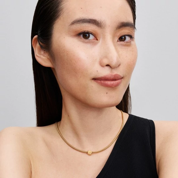 Pandora  - Texturált lóhere mini charm - 764047C00