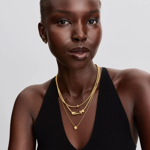 Pandora  - Texturált csillag mini charm - 764050C00