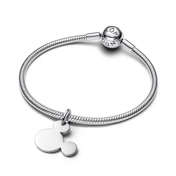 Pandora  - Disney Mickey egér gravírozható függő charm - 793994C00