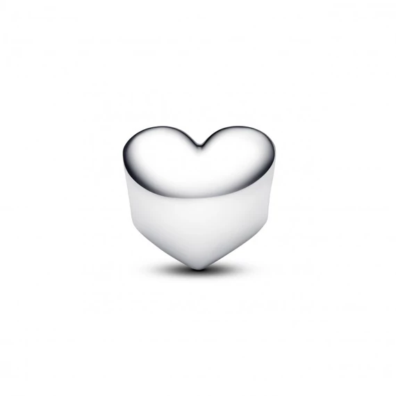 Pandora  - Zöld köves gravírozható szív charm - 794161C05