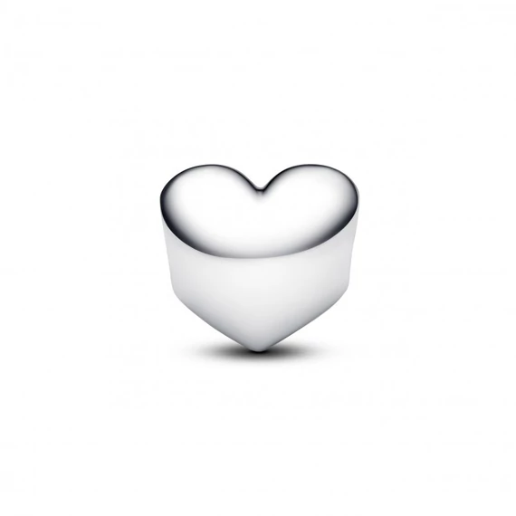 Pandora  - Kék köves gravírozható szív charm - 794161C09