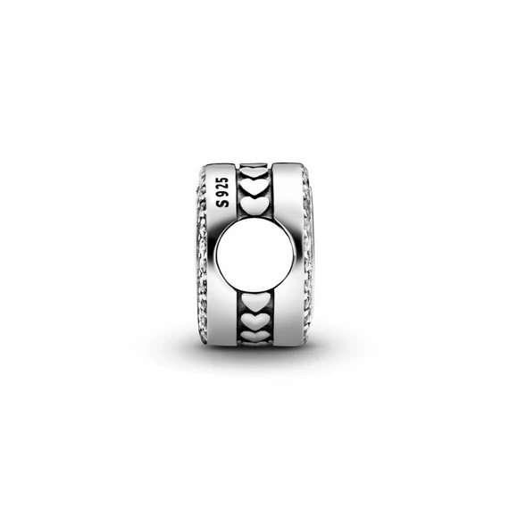 Pandora  - Gravírozható szikrázó gombcharm - 798747C01
