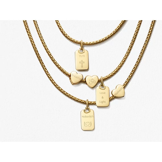 Pandora  - Gravírozható téglalap medál - 368611C00