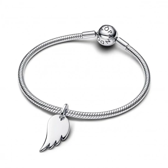 Pandora  - Gravírozható angyalszárny medál - 394014C00