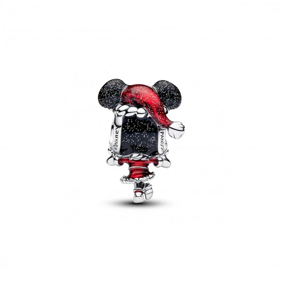 Pandora  - Disney Minnie egér ünnepi charm - 794218C01