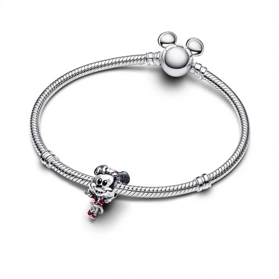 Pandora  - Disney Minnie egér ünnepi charm - 794218C01