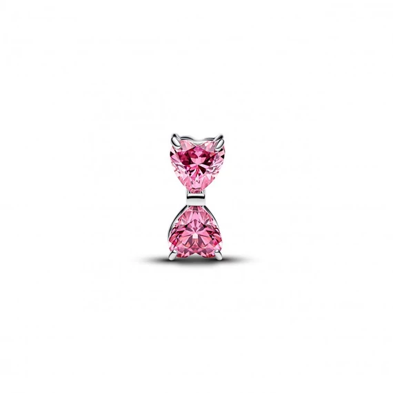 Pandora  - Rózsaszín masni charm - 794253C01