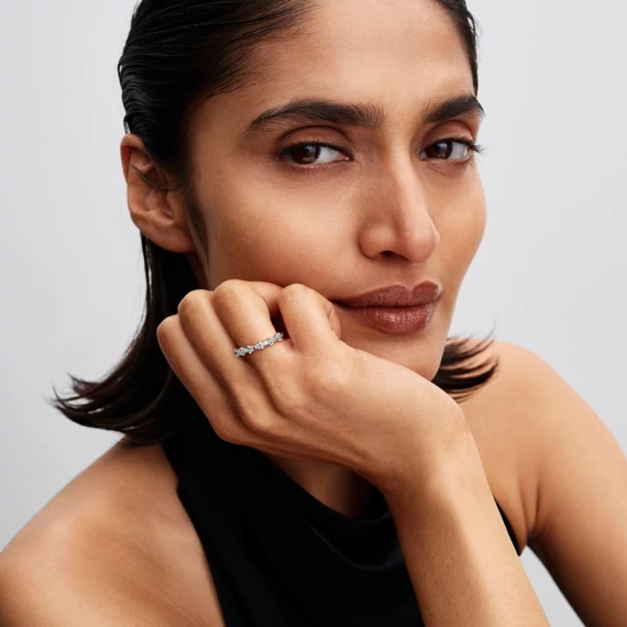 Pandora  -  Masnis szakaszos gyűrű - 194233C01-56